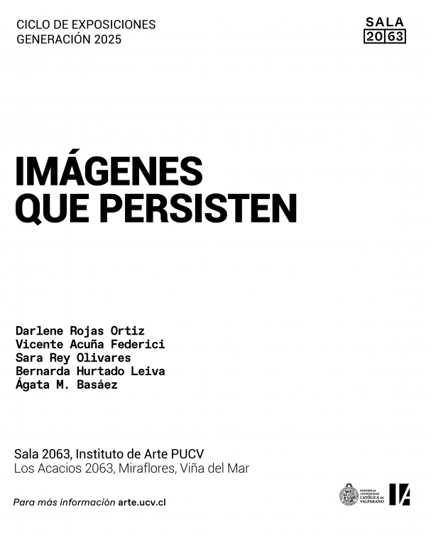 Sala 2063 presenta Ciclo de Egresados 2025: Imágenes que persisten